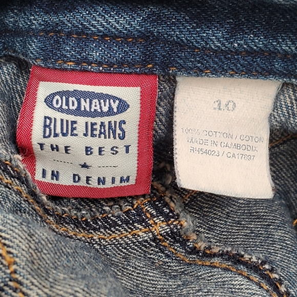 Old Navy Denim Vintage Mini Skirt Y2K 10 Jean - Picture 3 of 4